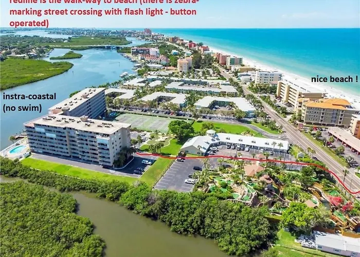 Ferienhaus Bayshore Yatch Tennis 2br 3 Beds, Walking Distance To Beautiful Quite Clearwater Beach